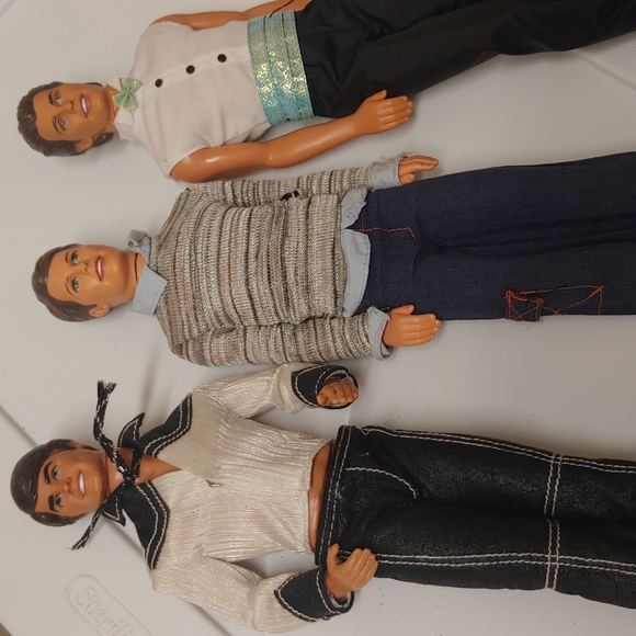 Barbie Other - Vintage 1968 Ken Barbies bulk of 3